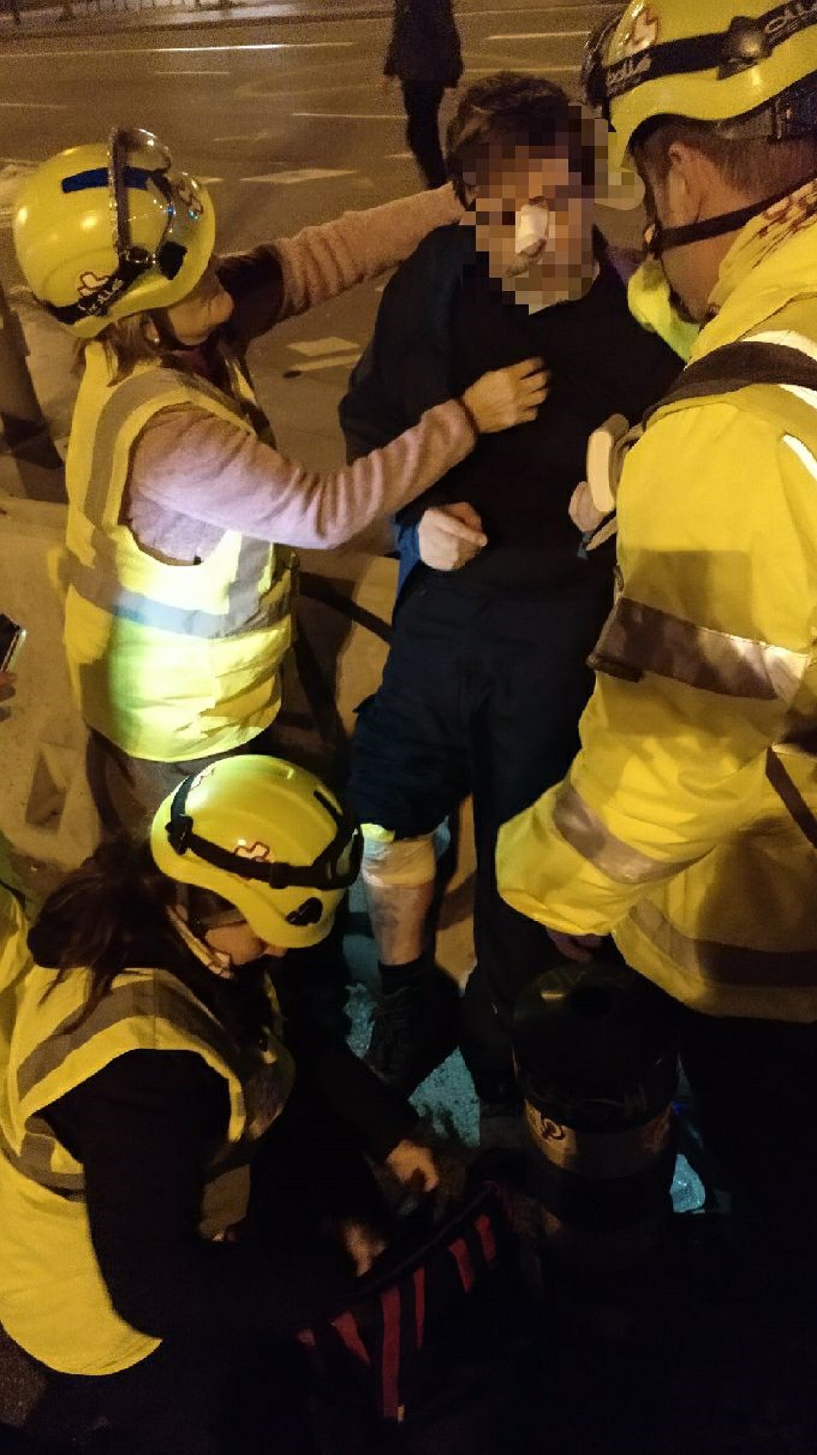 Noves agressions contra manifestants de la Meridiana per segon dia consecutiu