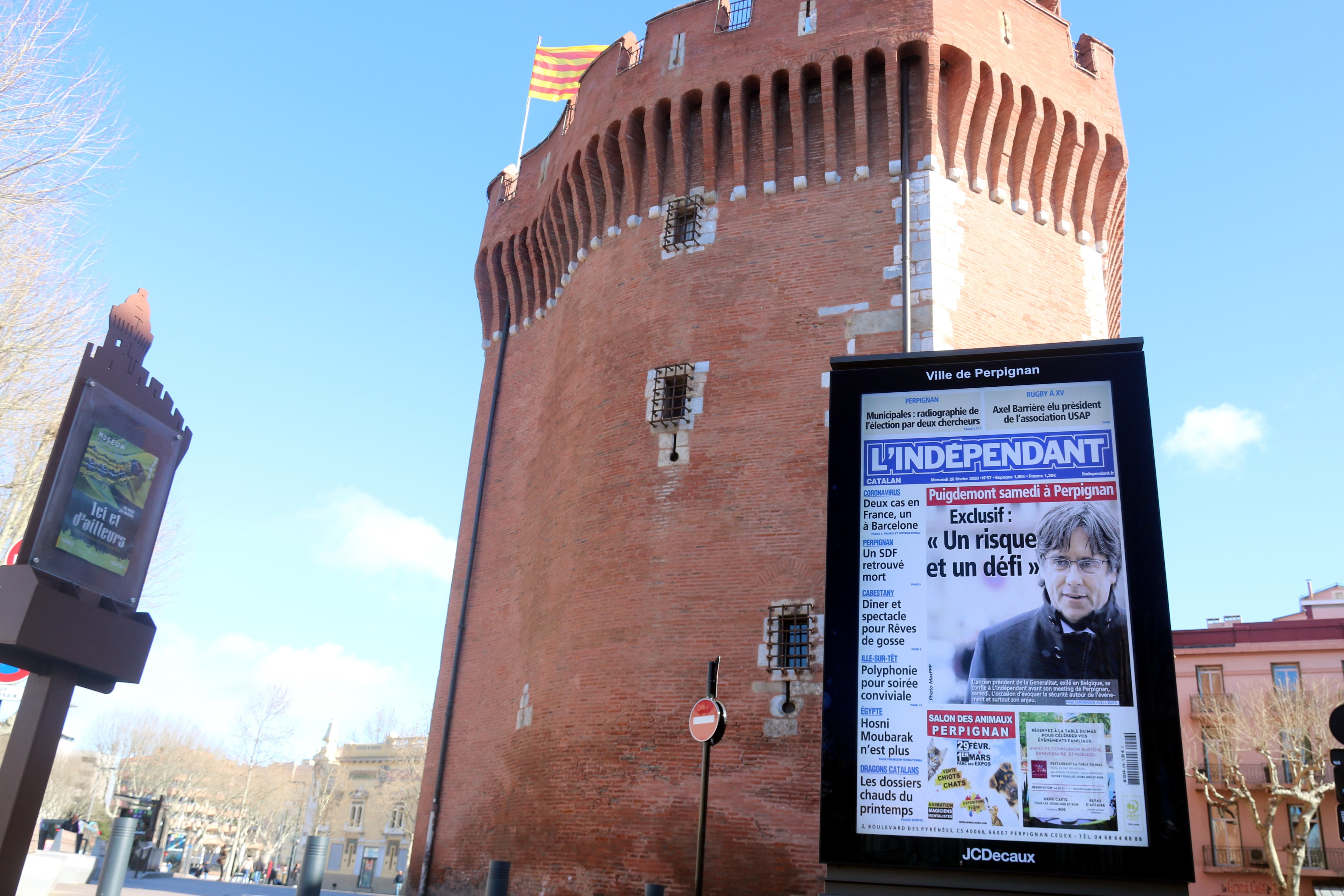 Perpinyà expects more than 70,000 people for Puigdemont event on Saturday