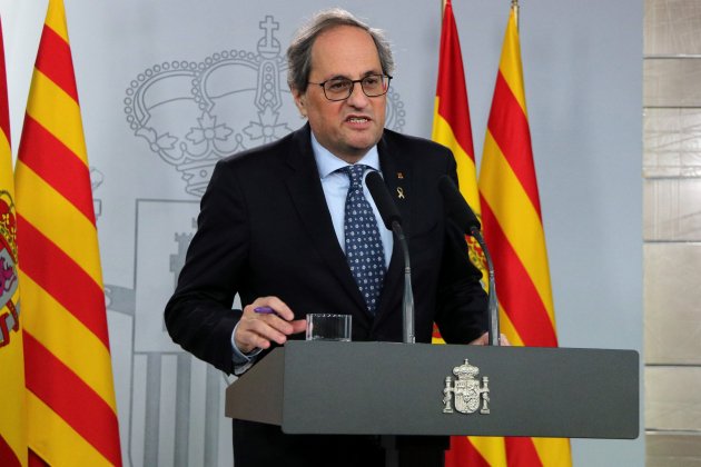 Quim Torra Moncloa taula diàleg - acn