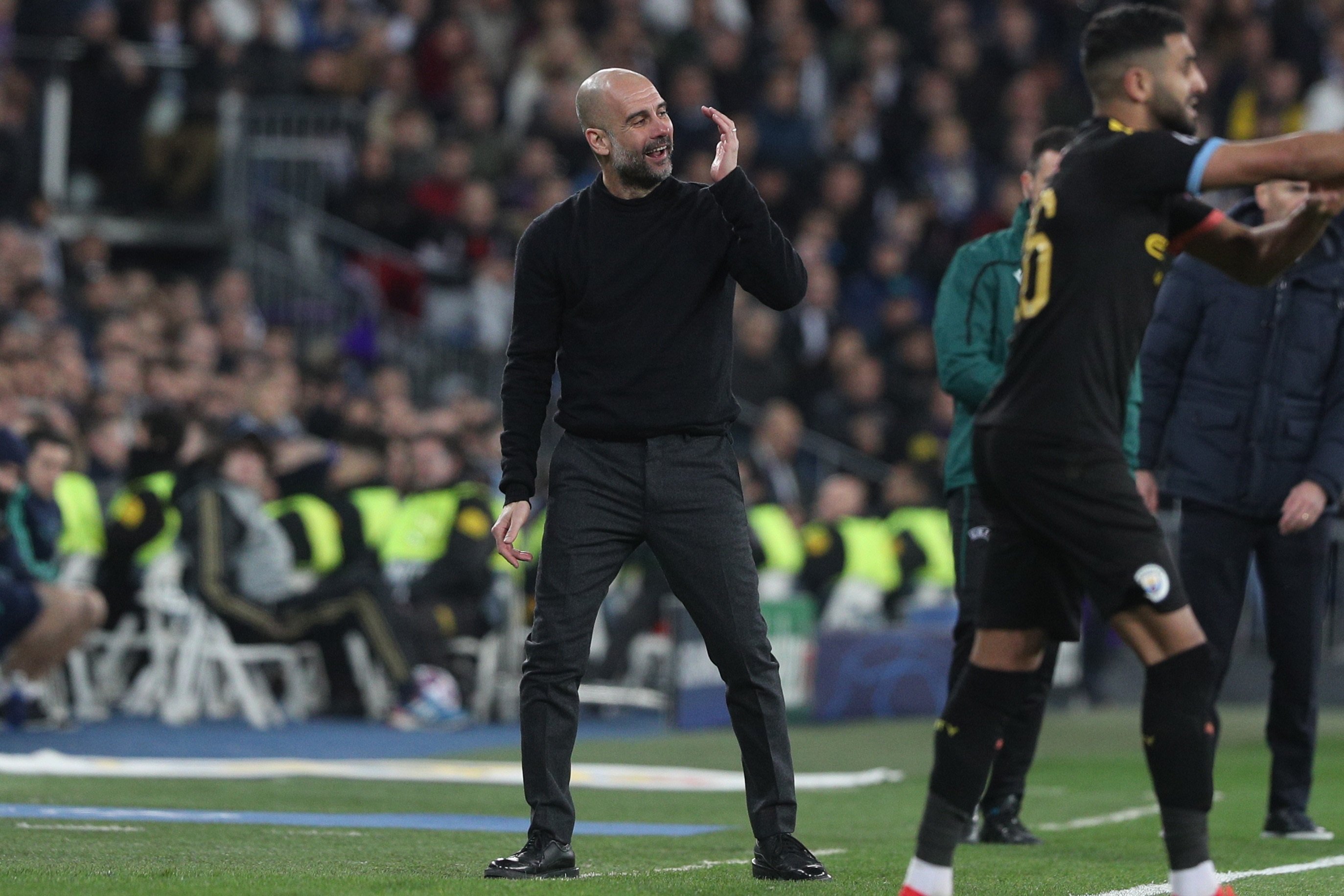 Guardiola asalta el Bernabéu antes del Clásico (1-2)