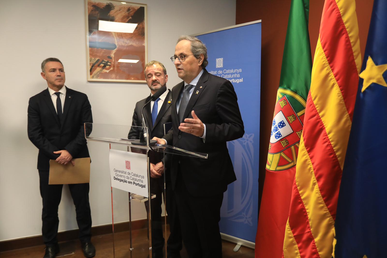 La Generalitat inaugura la nova seu de 'l'ambaixada' a Portugal
