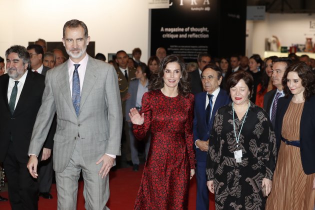 Felipe Letizia inauguran ARCO GTRES