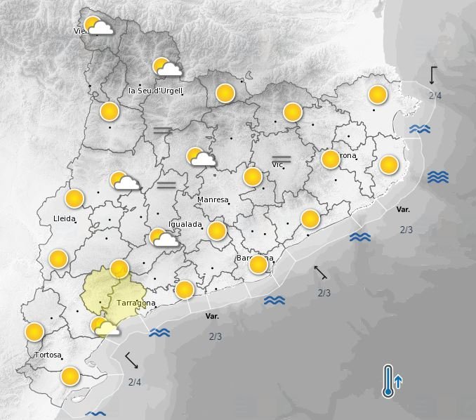 mapa tiempo