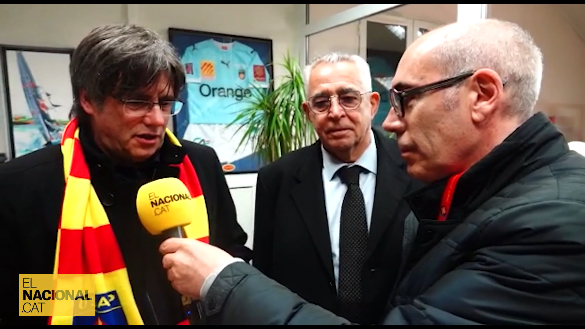 Puigdemont, a El Nacional desde Perpinyà: "Otra vez Europa empieza al Pirineo"