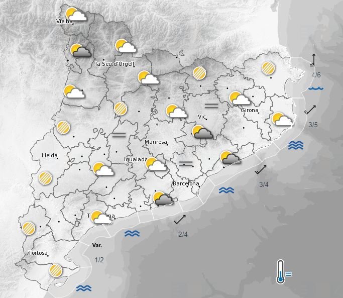 mapa tiempo