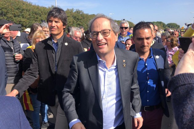 Quim Torra Perpinyà acte Puigdemont   Marina Fernández