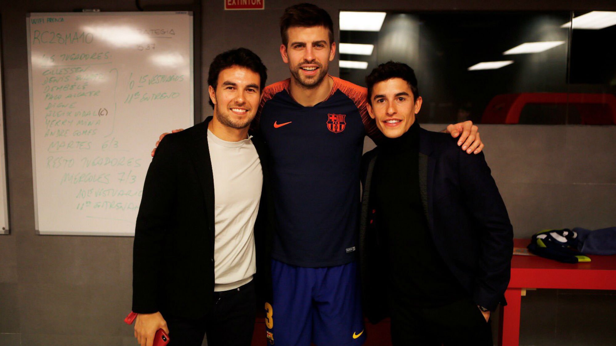 El regal inesperat de Marc Márquez a Piqué