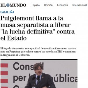 portada premsa puigdemont portada premsa puigdemont
