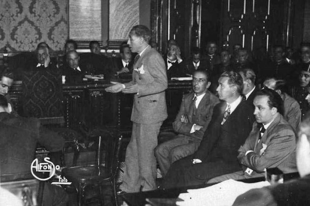 Juicio en el Gobierno de Catalunya (1935). Fuente Archivo Nacional de Catalunya