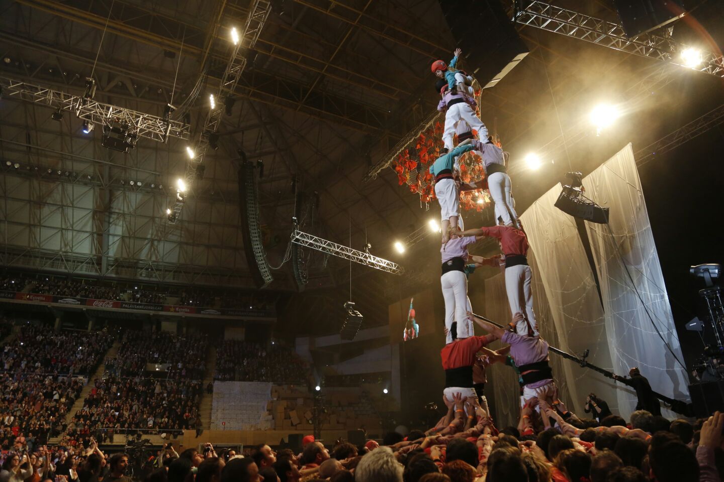 Barcelona aportará 201.000 euros a los grupos castellers, un 25% más