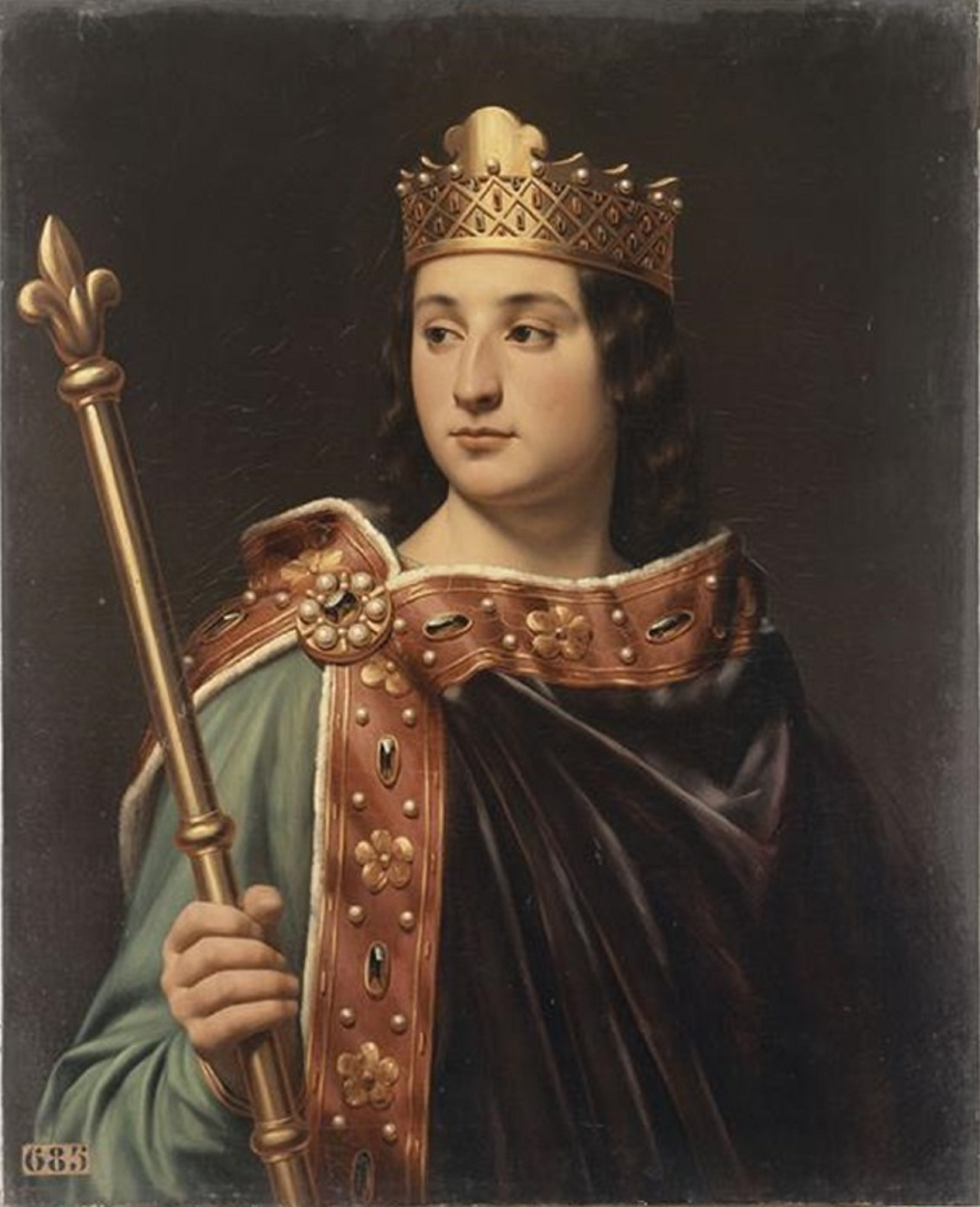 Coronan al primer rey franco que no gobernó los condados catalanes