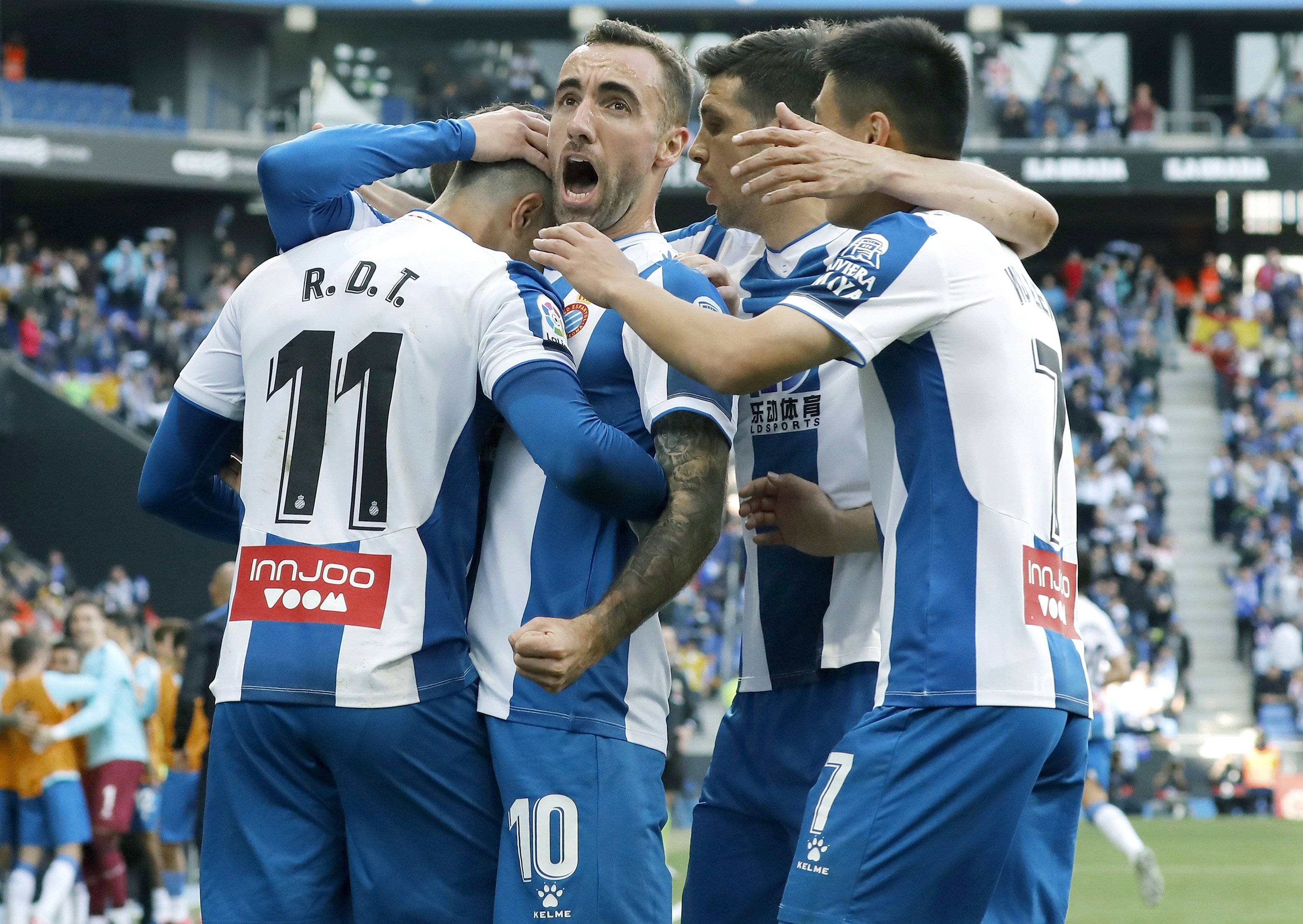 El Espanyol resiste contra el Atlético y sigue confiando en la salvación (1-1)