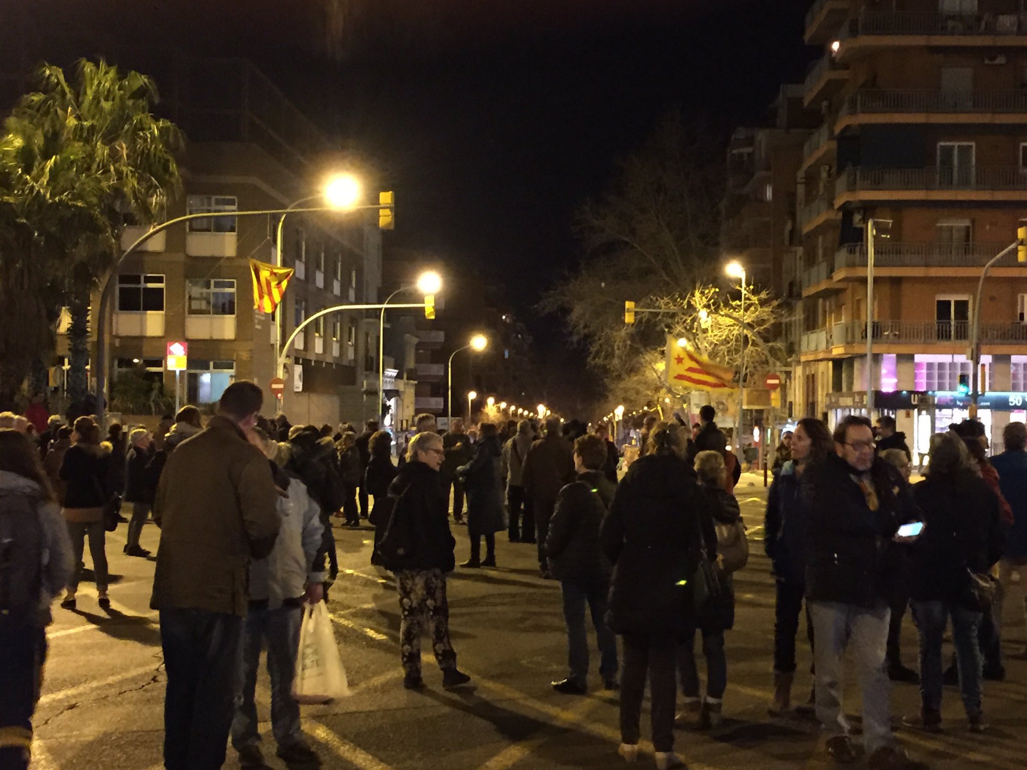 Assoleixen el 140è tall consecutiu a l'avinguda Meridiana
