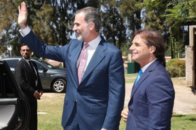 felip y presidente uruguai efe