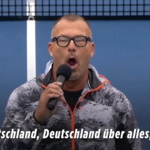 Cantan por error el himno nazi en un partido de la Copa Federación de Tenis