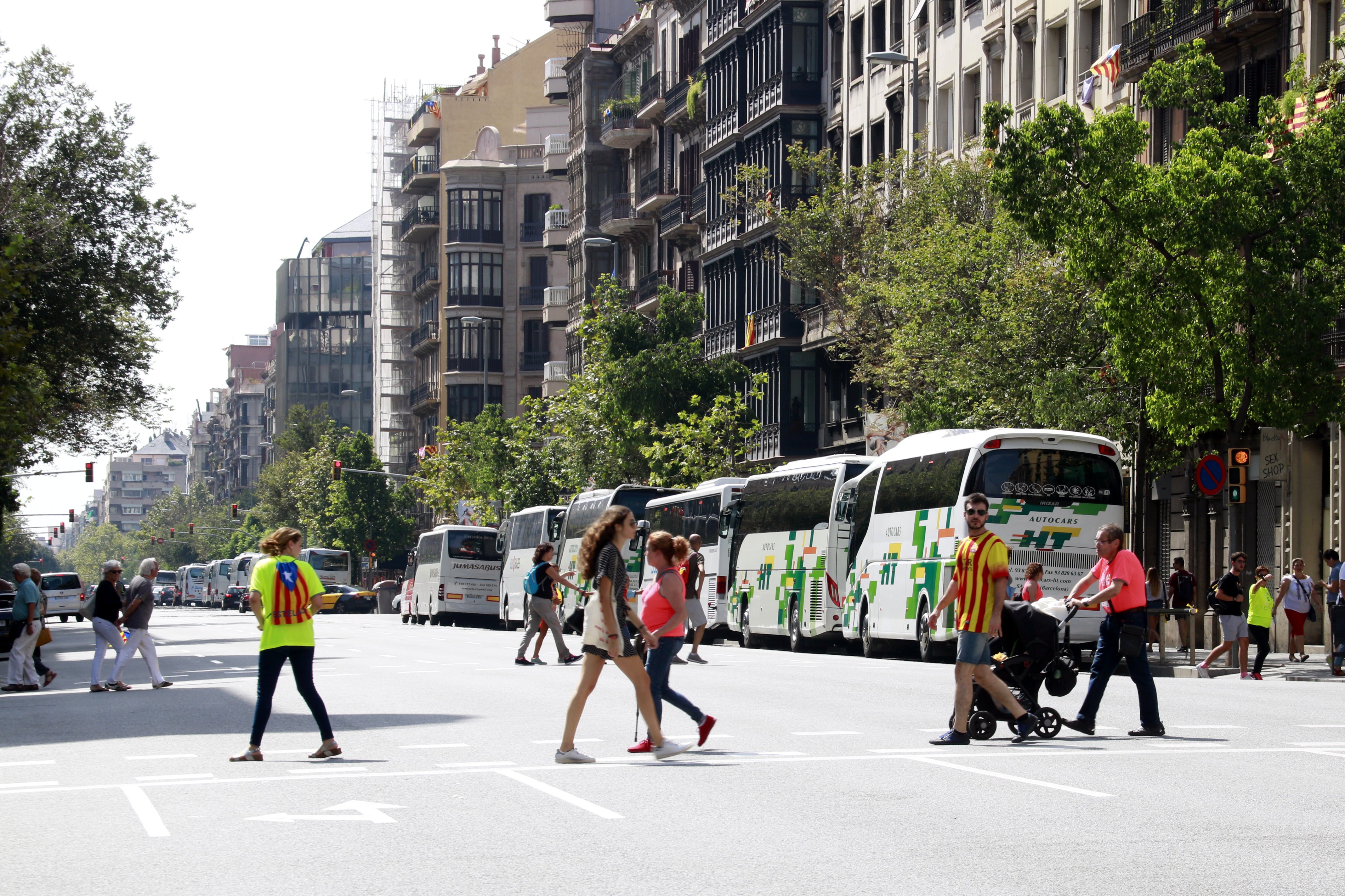 Las calles Aragó y Creu Coberta se cerrarán al tráfico este fin de semana