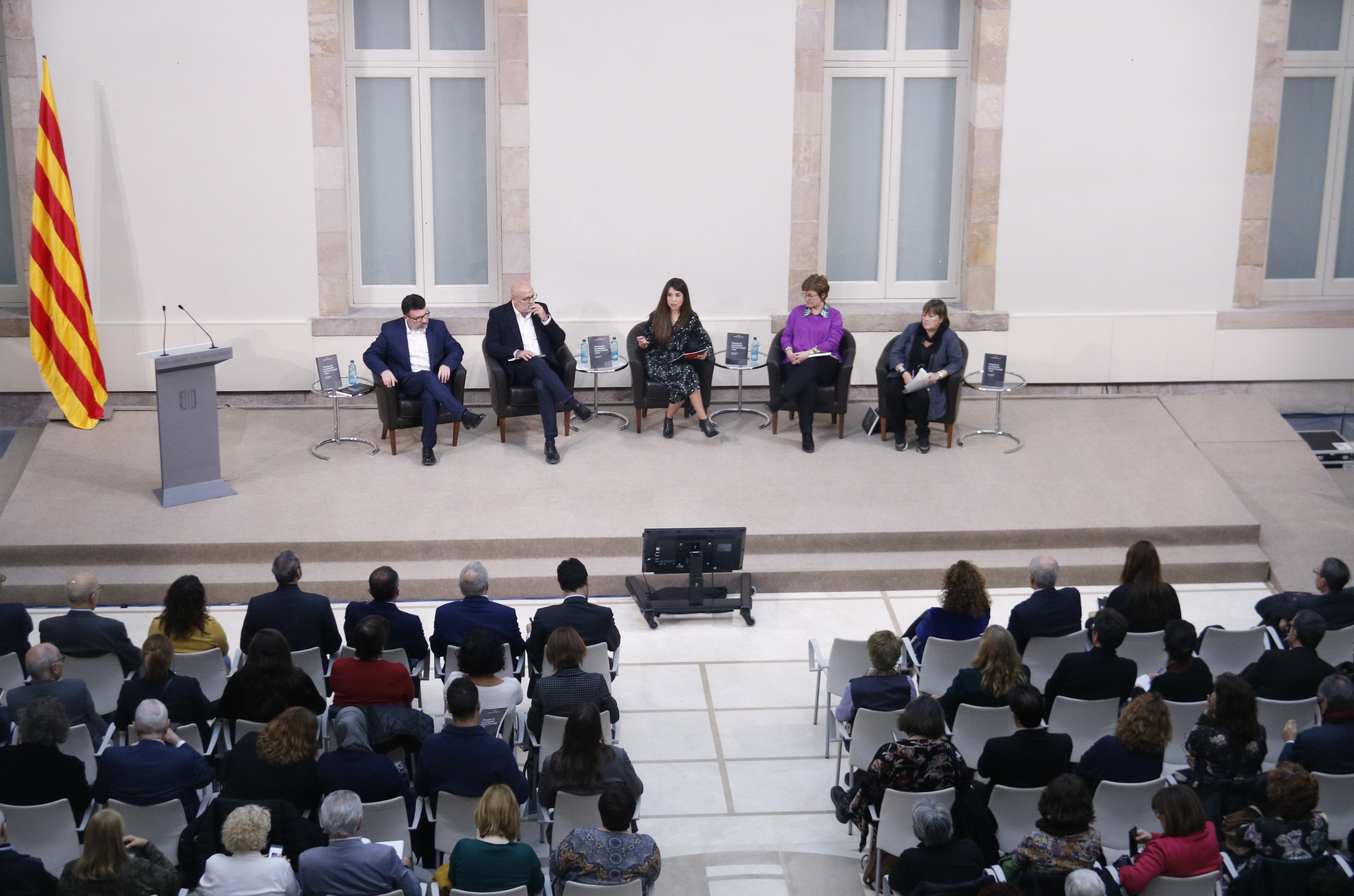 La veu de Forcadell torna al Parlament: "Caldrà superar lluites partidistes"