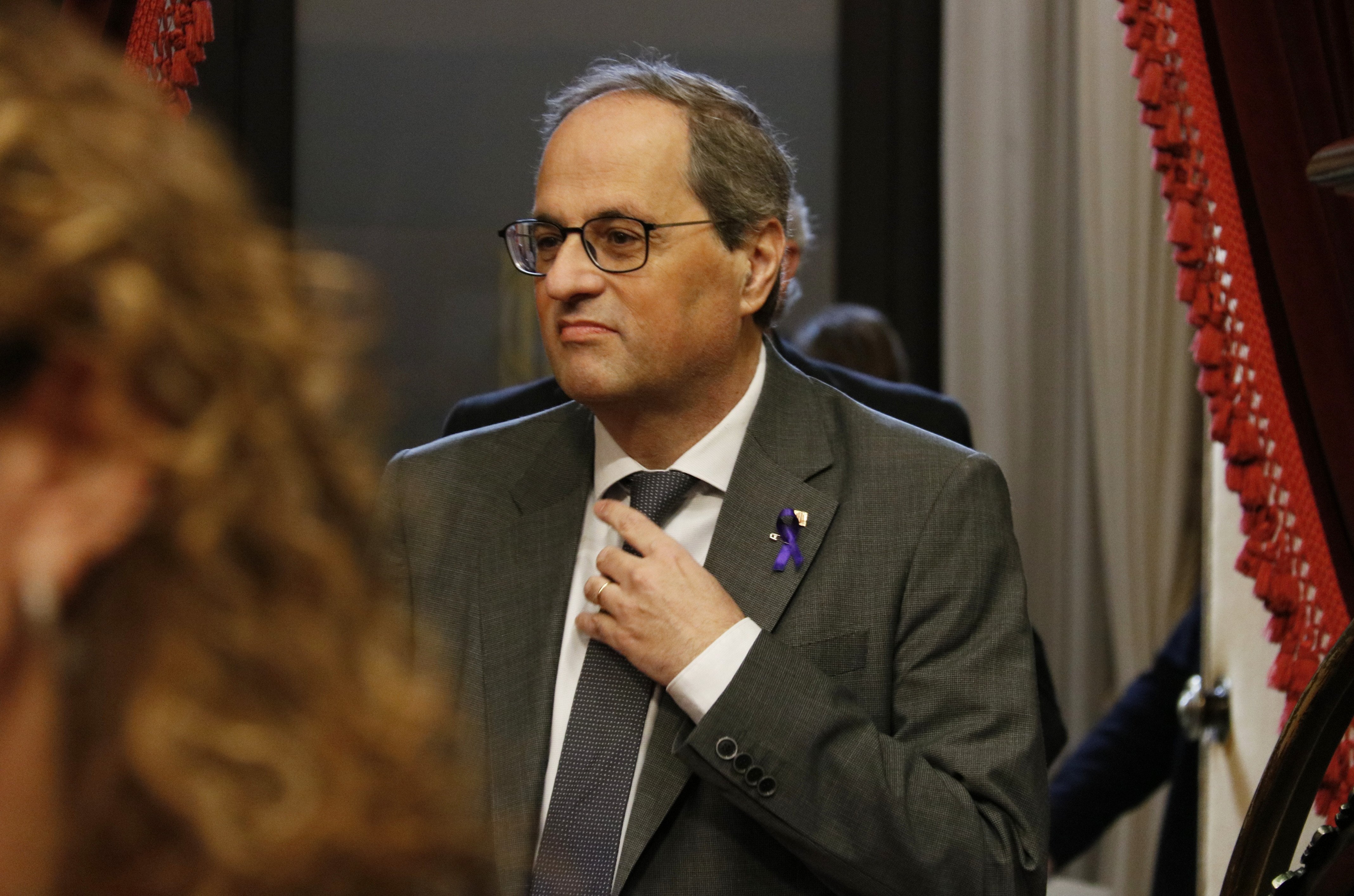 La Fiscalía archiva la denuncia de Torra contra Irene Lozano