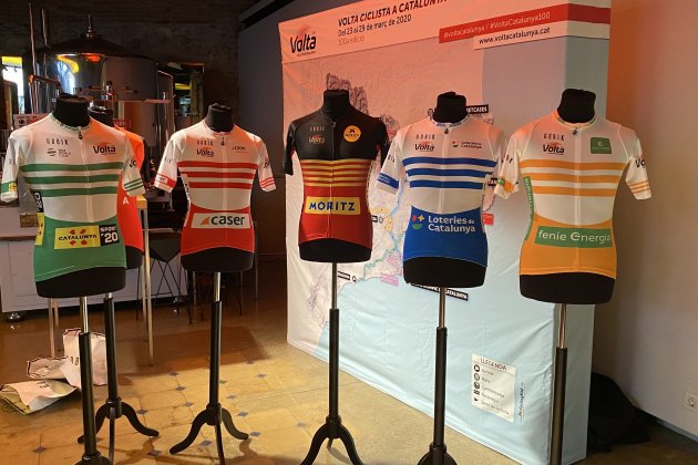 Volta Catalunya 2020 maillots Bernat Aguilar