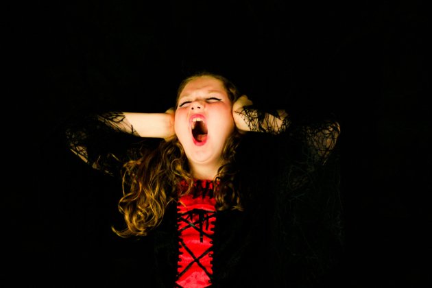 Niña grito