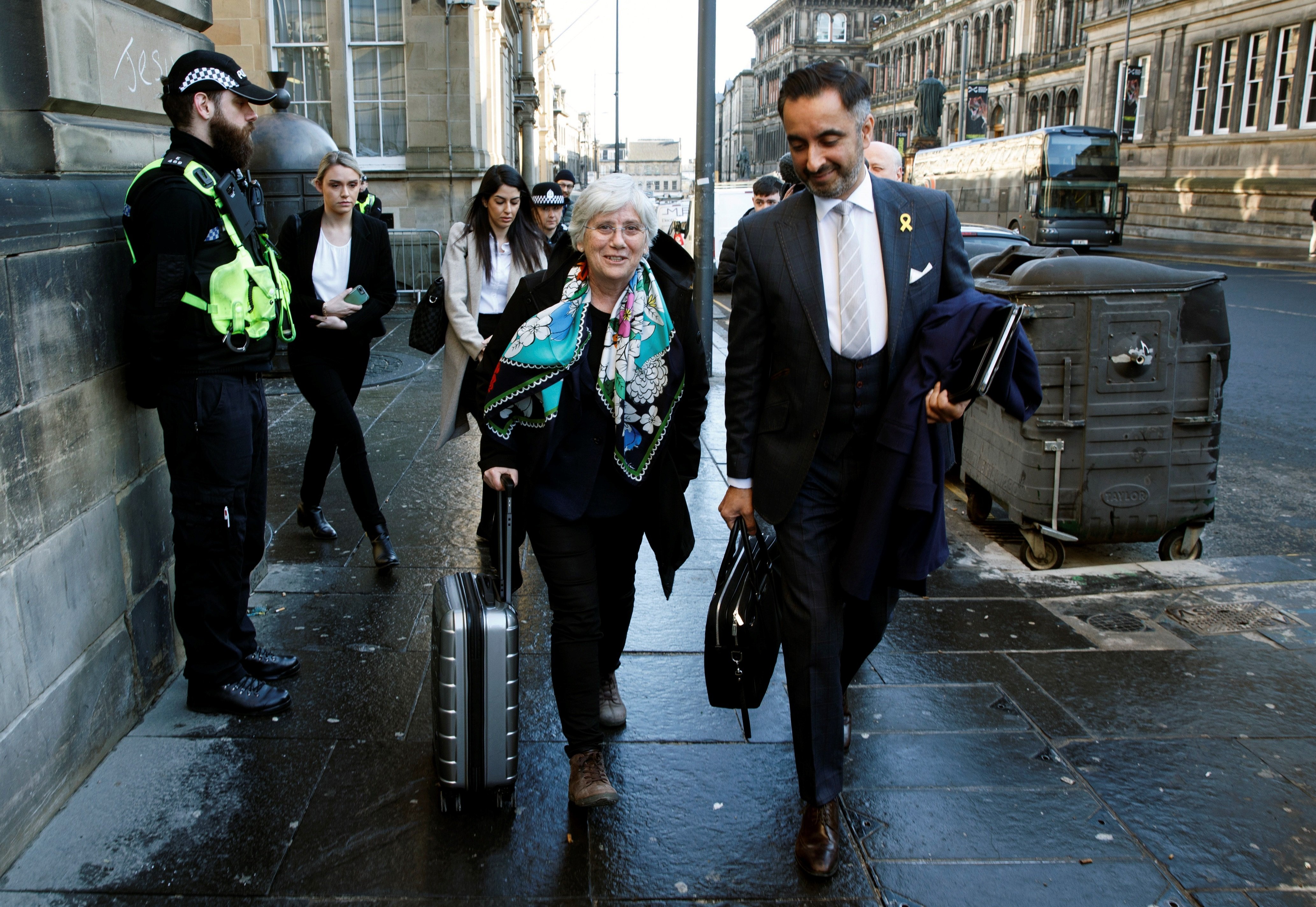 Ponsatí, cautious after court hearing: "Spain is acting in an un-European way"