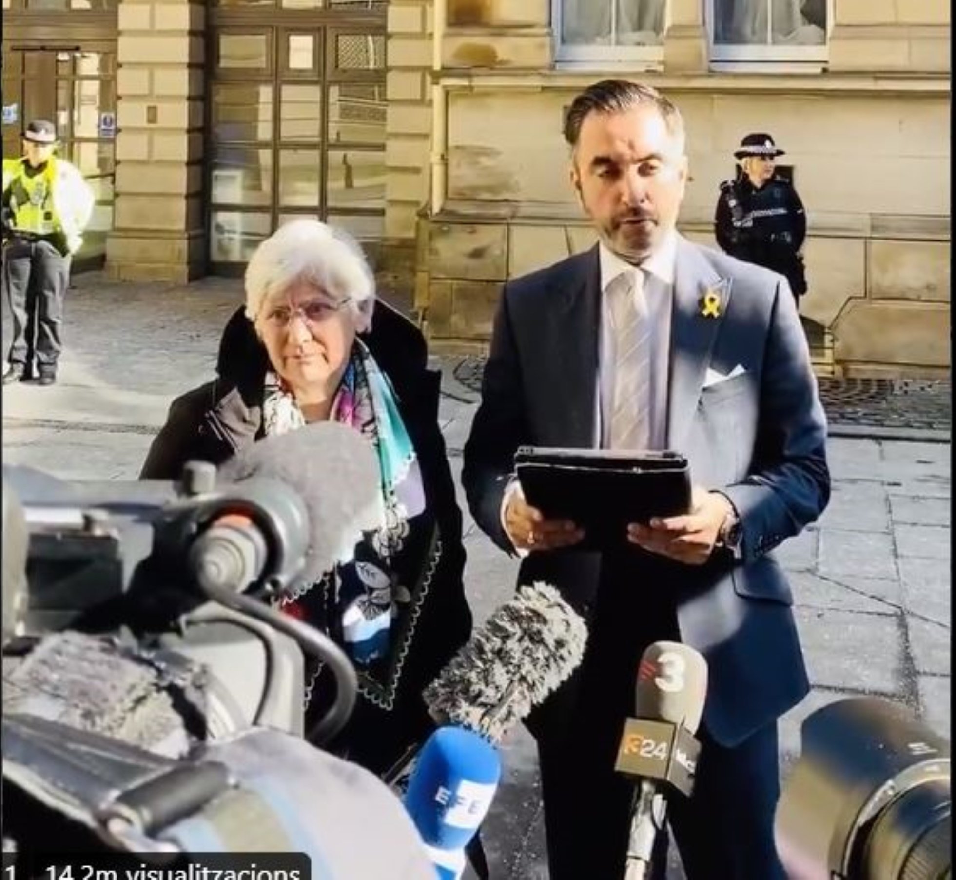 Anwar, contundent: "És una victòria contra l'abús a Espanya de l'Estat de dret"