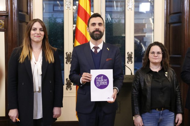 Roger Torrent Laura Vílchez Rut Ribas