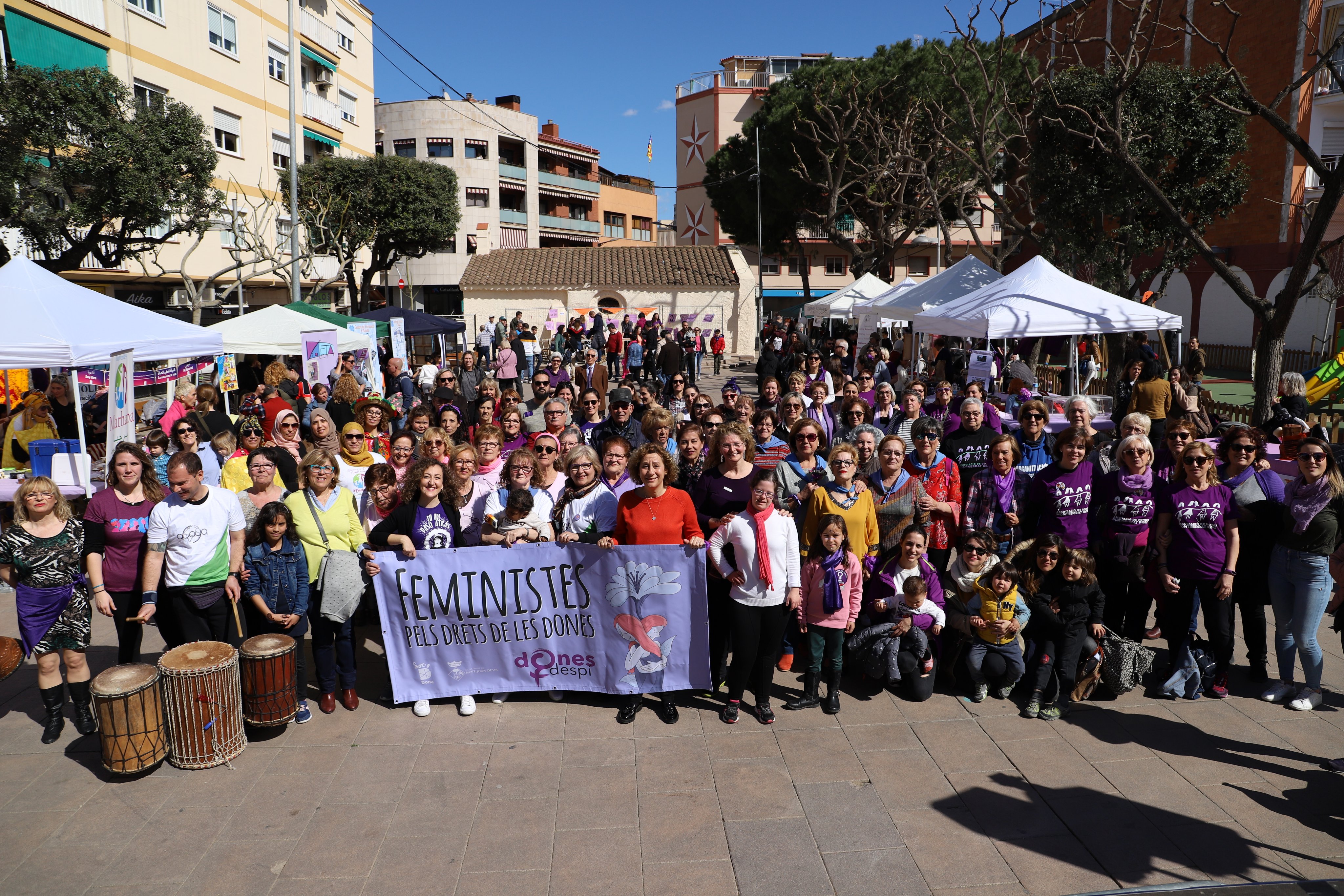 Actes pel 8-M arreu de Catalunya