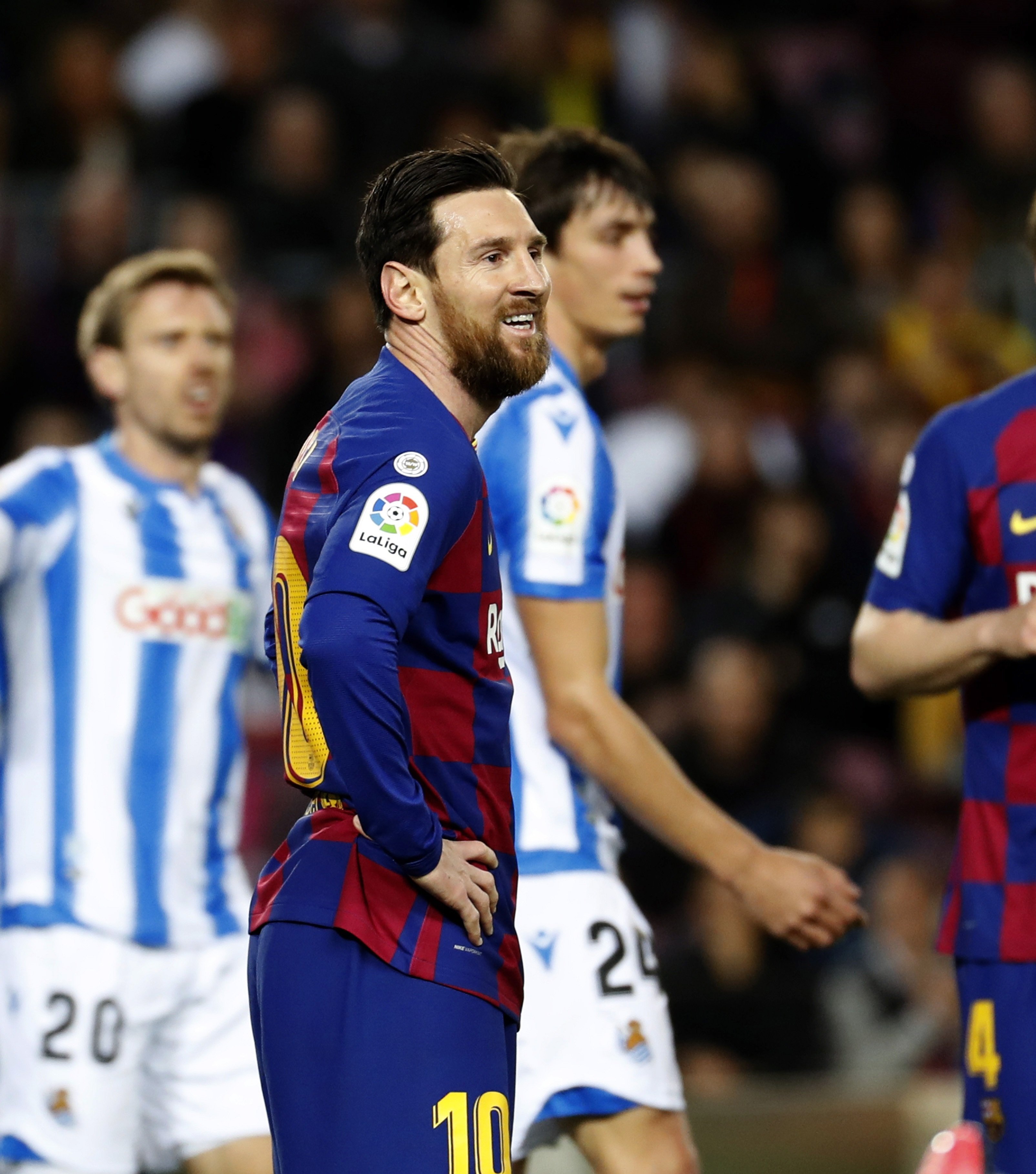 El Barça se pone a prueba contra el líder de la Liga, la Real Sociedad