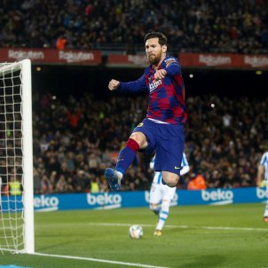 Leo Messi gol Barca Reial Societat EFE Leo Messi gol Barca Reial Societat EFE