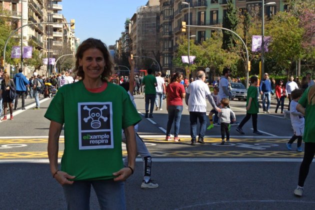 Carrer Aragó sense cotxes