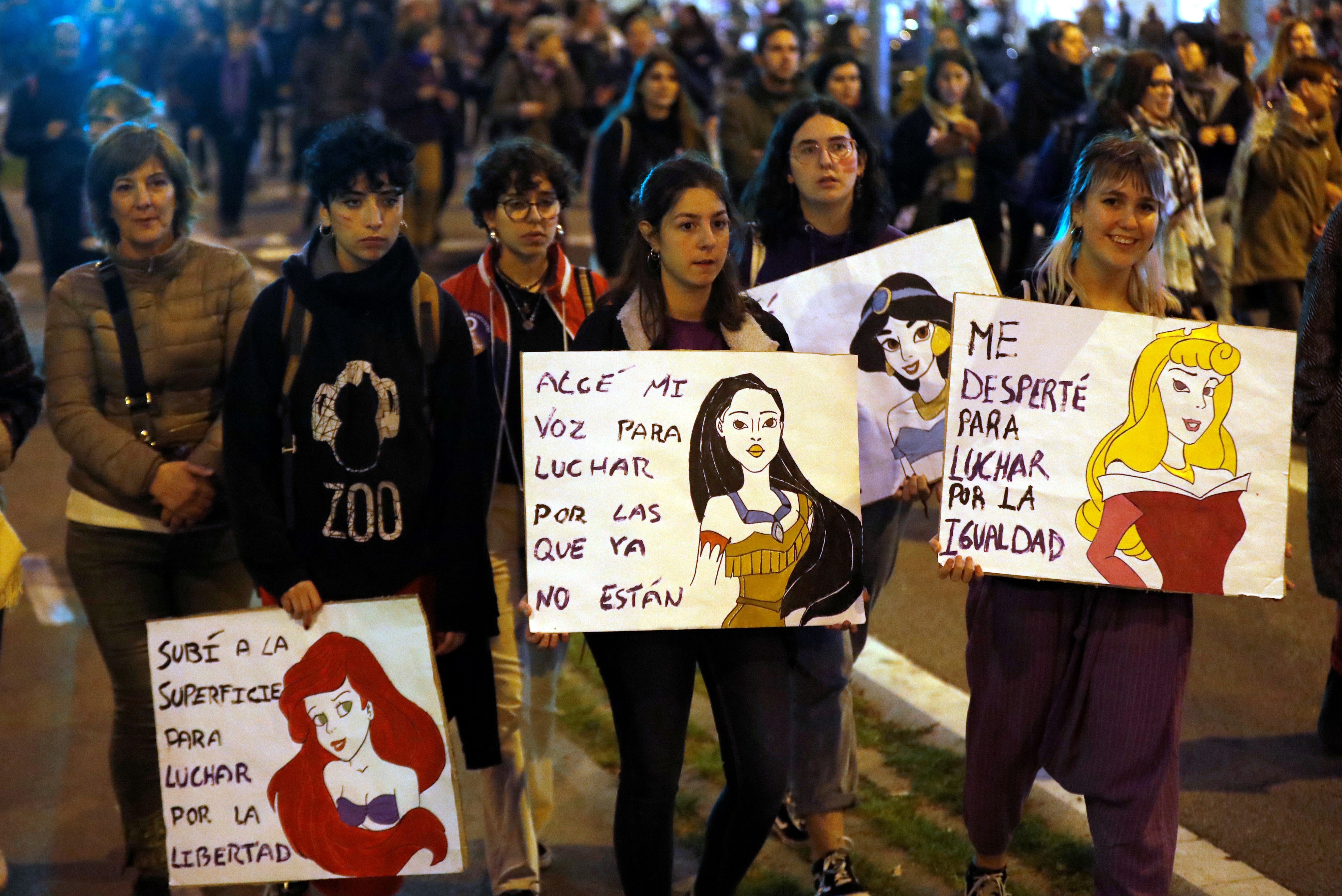 50.000 asistentes a la manifestación feminista de Barcelona, según la Guardia Urbana