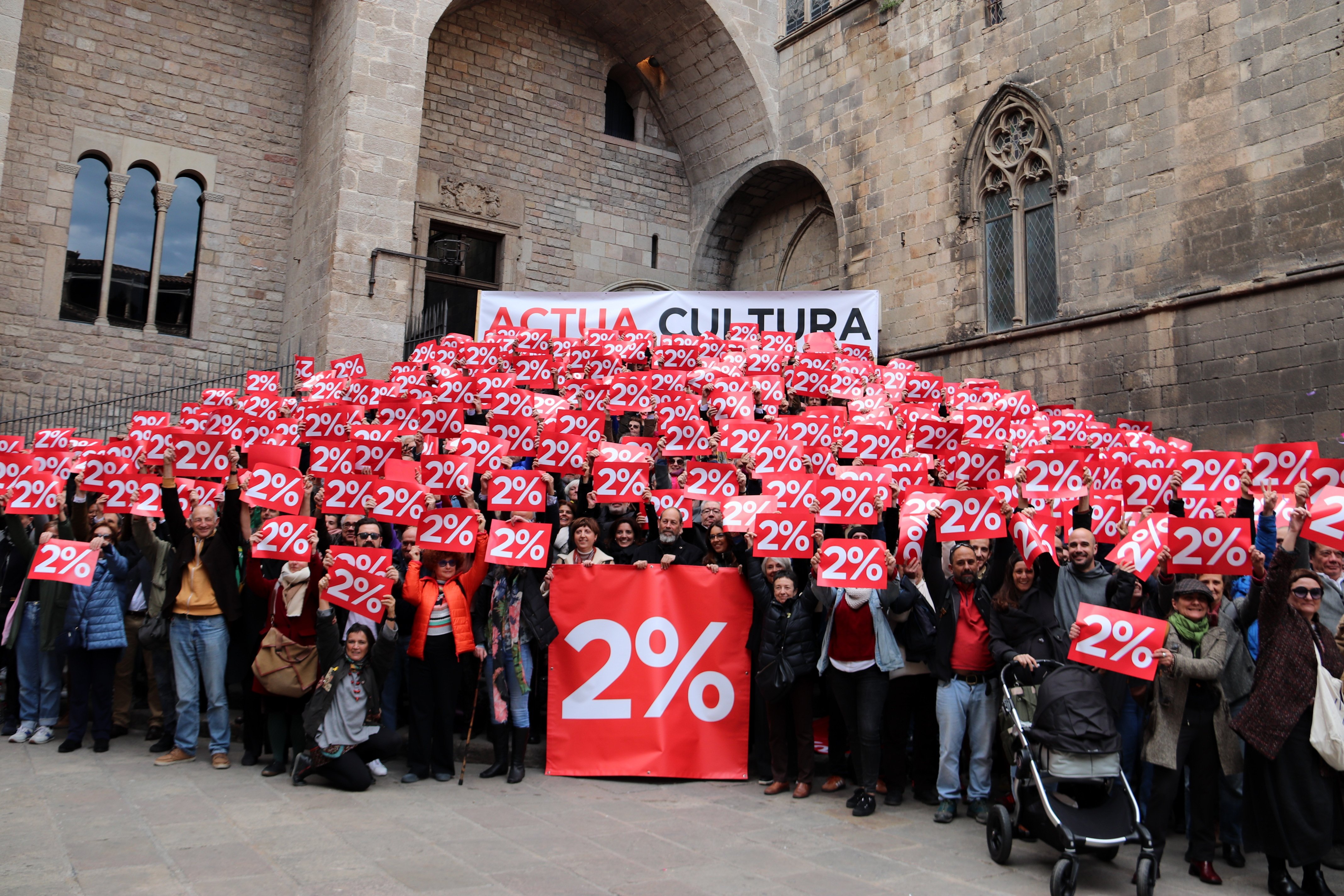 Actua Cultura 2% reclama un "rescate cultural"