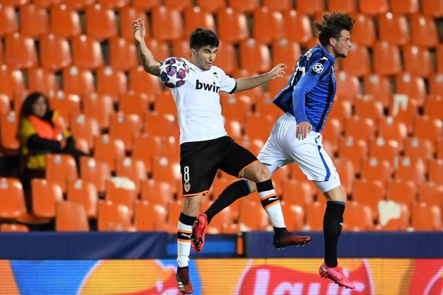 Carlos Soler Valencia Atalanta Champions EFE