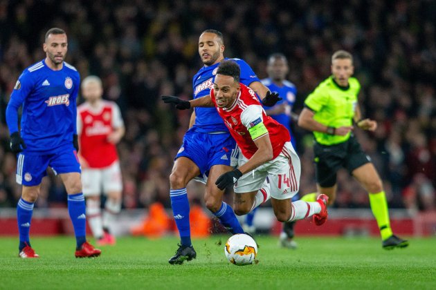 Aubameyang Arsenal Olympiacos EuropaPress