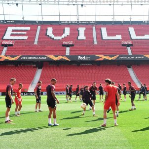 Sevilla entrenament EFE Sevilla entrenament EFE