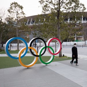 Anelles olimpiques JJOO Jocs Olimpics Japo Europa Press Anelles olimpiques JJOO Jocs Olimpics Japo Europa Press