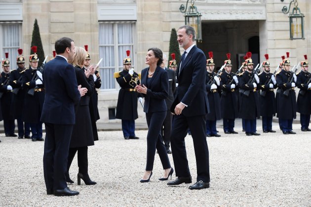 reyes y macron pares efe