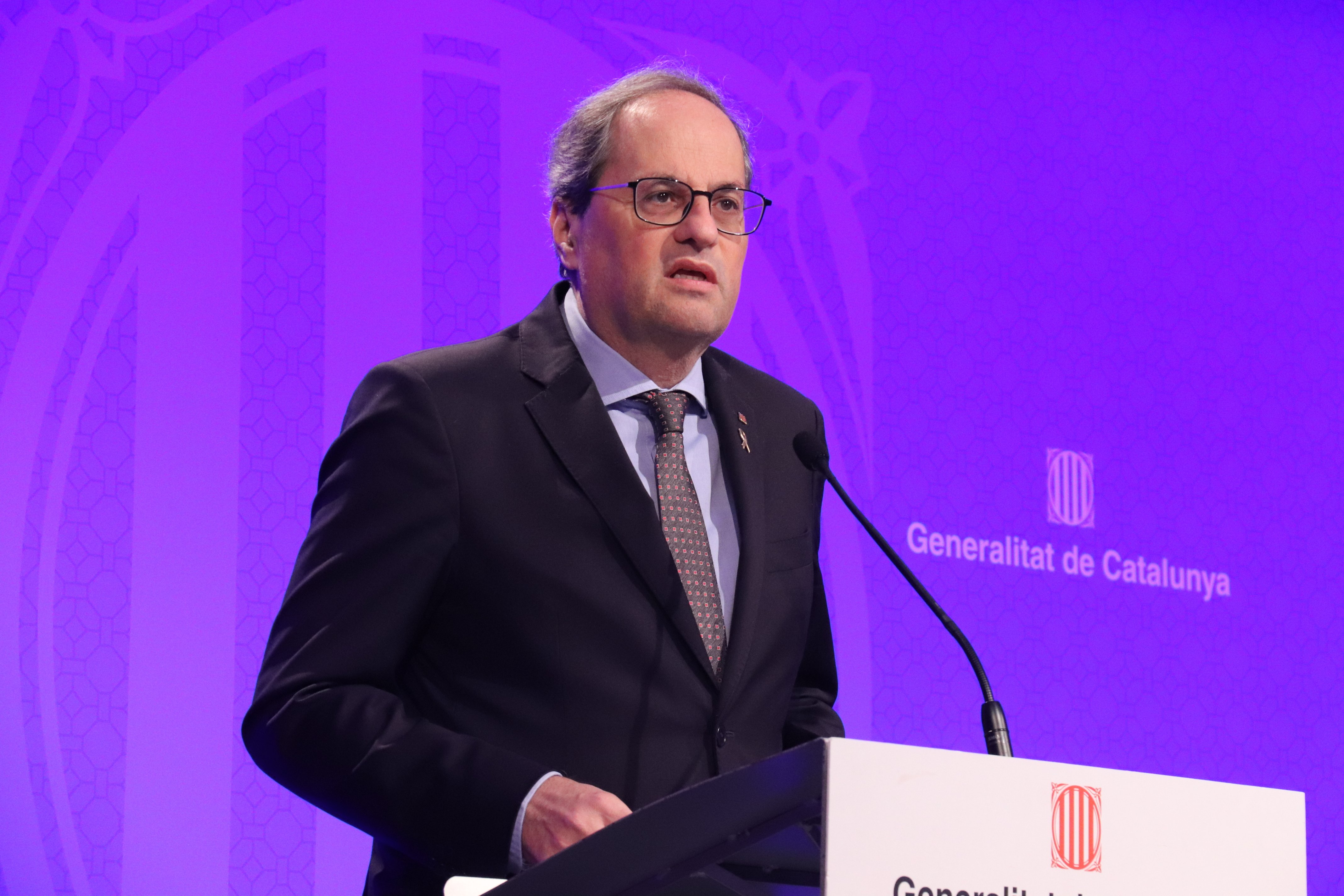 President Torra decides to place Catalonia in lockdown due to coronavirus