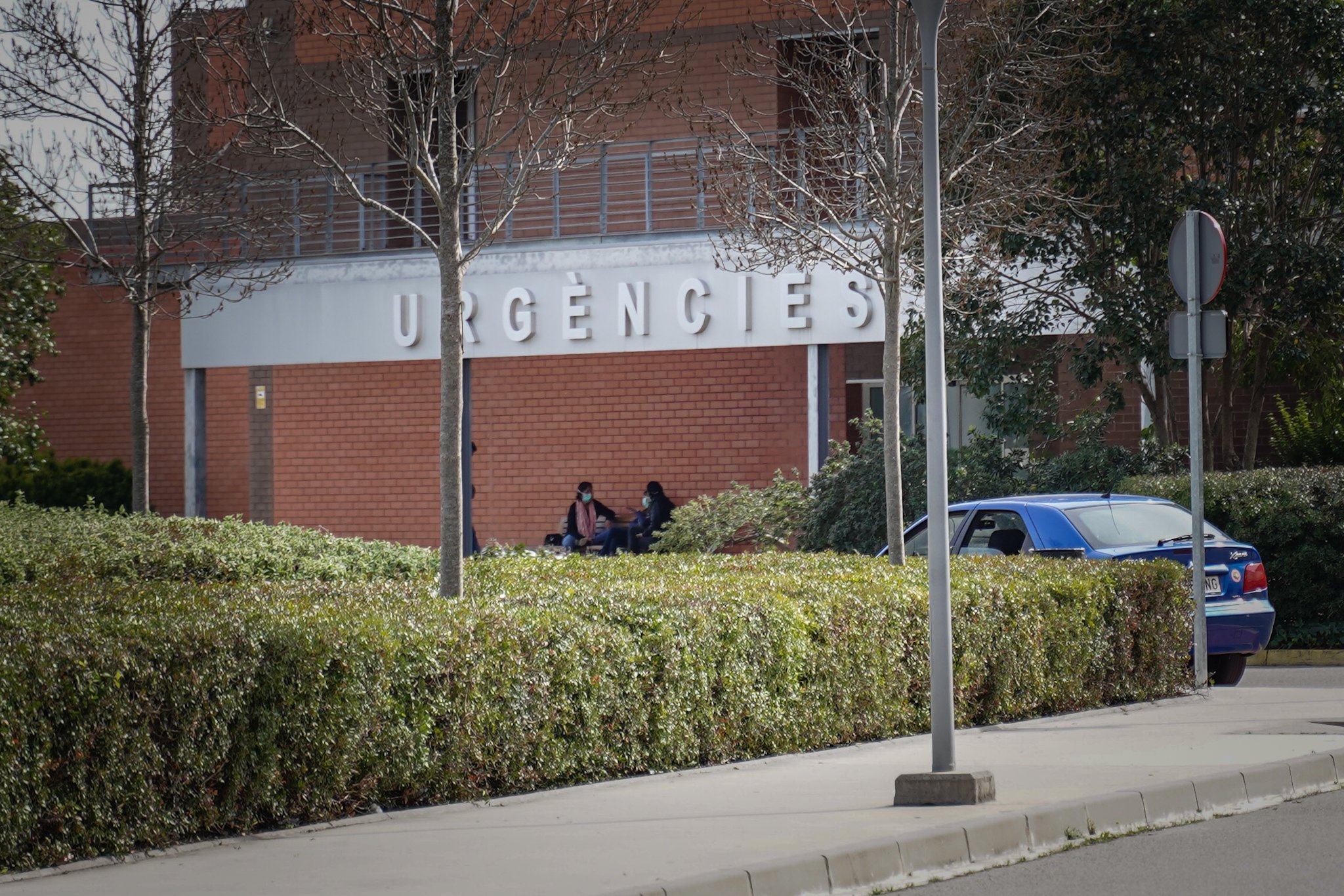 Hospital de Igualada: pánico en la zona cero