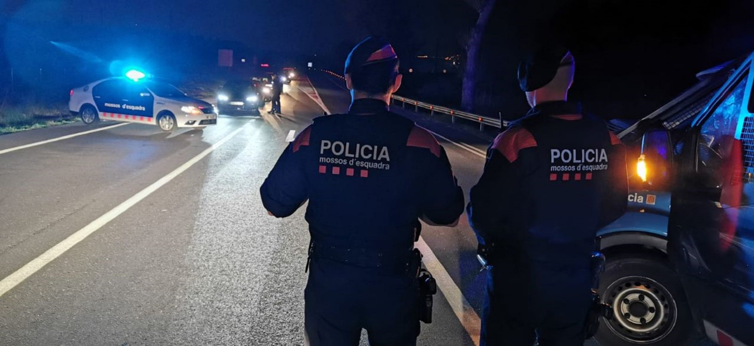 Coronavirus: Los Mossos interceptan en un control a 12 personas con síntomas