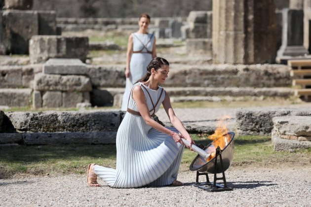 Juegos Olimpics Toquio 2020 Grecia llama olimpica @Tokyo2020