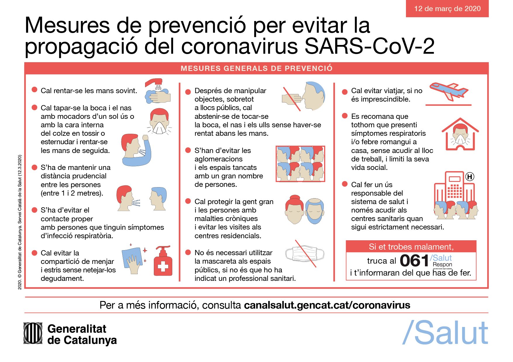 coronavirus prevencio