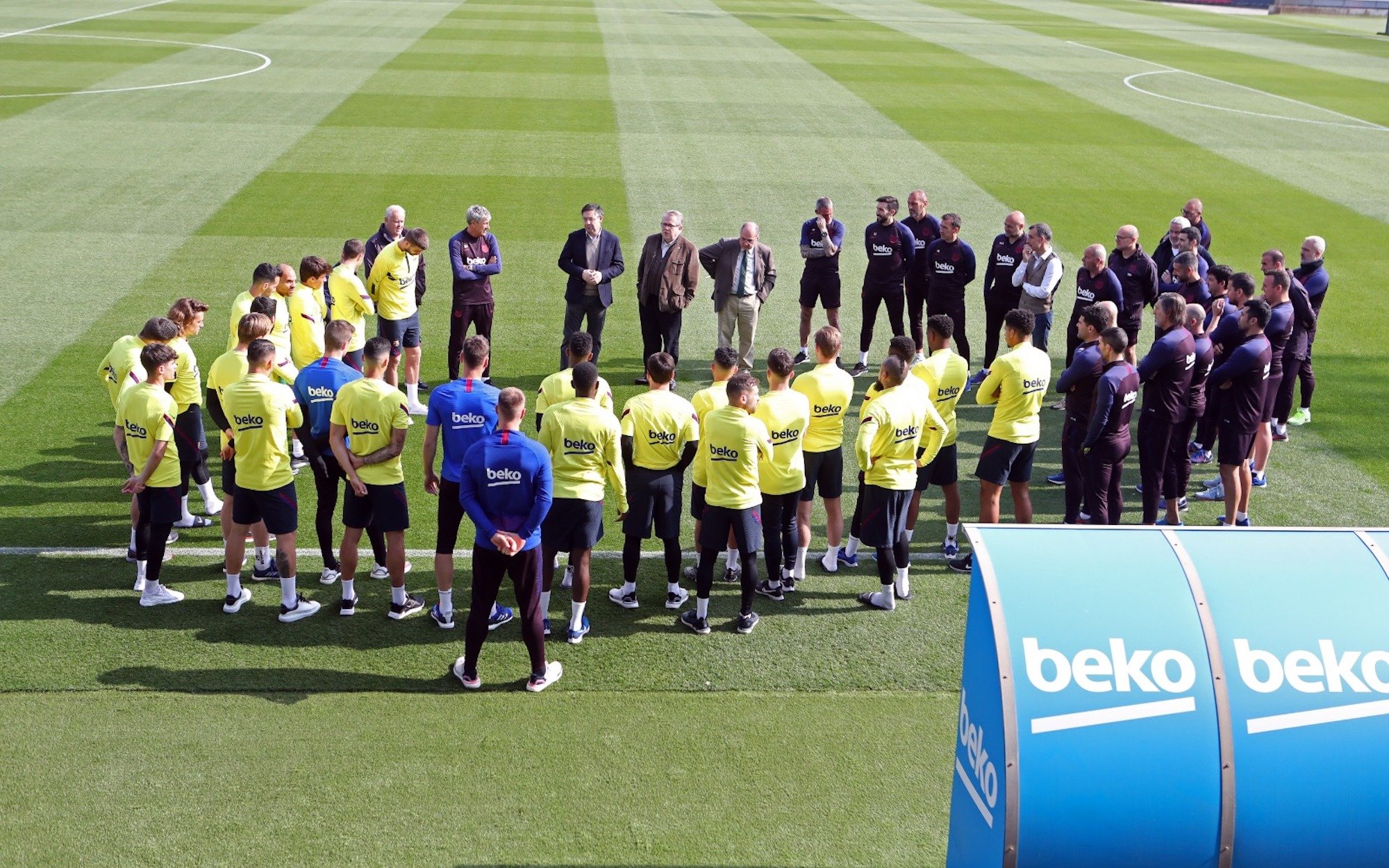 El Barça suspèn tota la seva activitat fins a nou avís