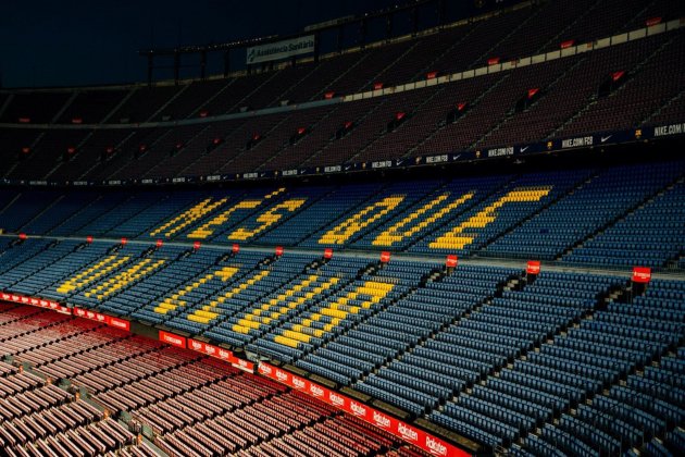 Barca Camp Nou buit graderies @FCBarcelona