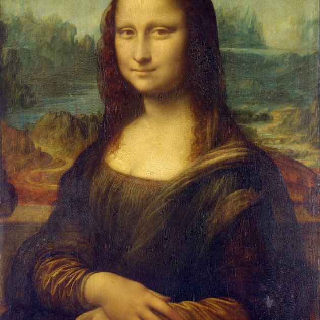 La Gioconda o Mona Lisa, Leonardo da Vinci 