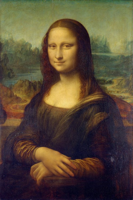 La Gioconda o Mona Lisa, Leonardo da Vinci 