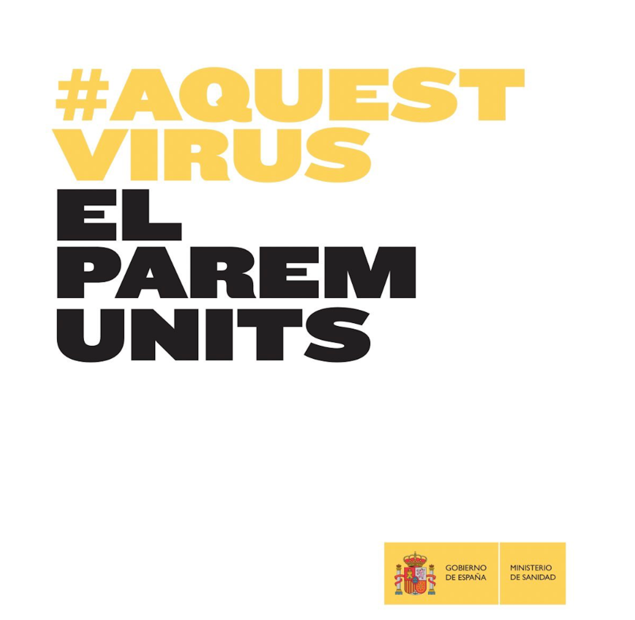 Contrast de campanyes pel coronavirus: el Govern, sanitària i Sánchez, política