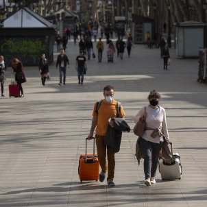 Coronavirus Barcelona La Rambla Rambles Buida turisme turistes - Sergi Alcazar Coronavirus Barcelona La Rambla Rambles Buida turisme turistes - Sergi Alcazar
