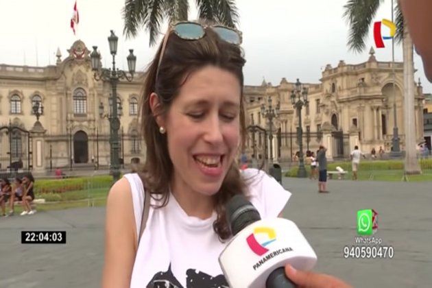 Turista española Peru 24 horas